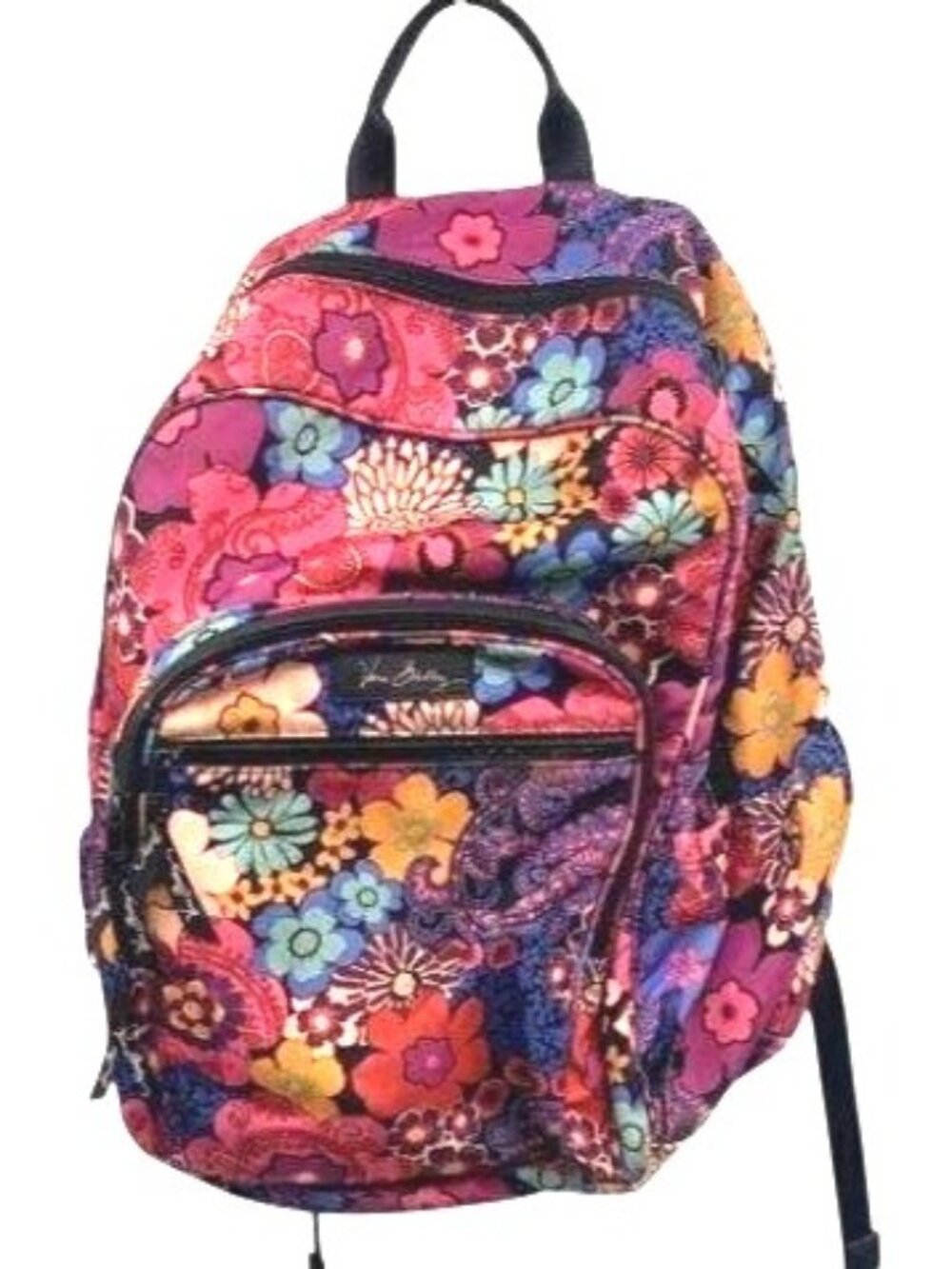 Vera Bradley Campus "Fiesta Floral" Quilted Backpack